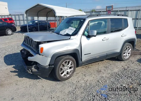 2016 Jeep Renegade Latitude from USA, damaged, VIN ZACCJABT0GPD91324